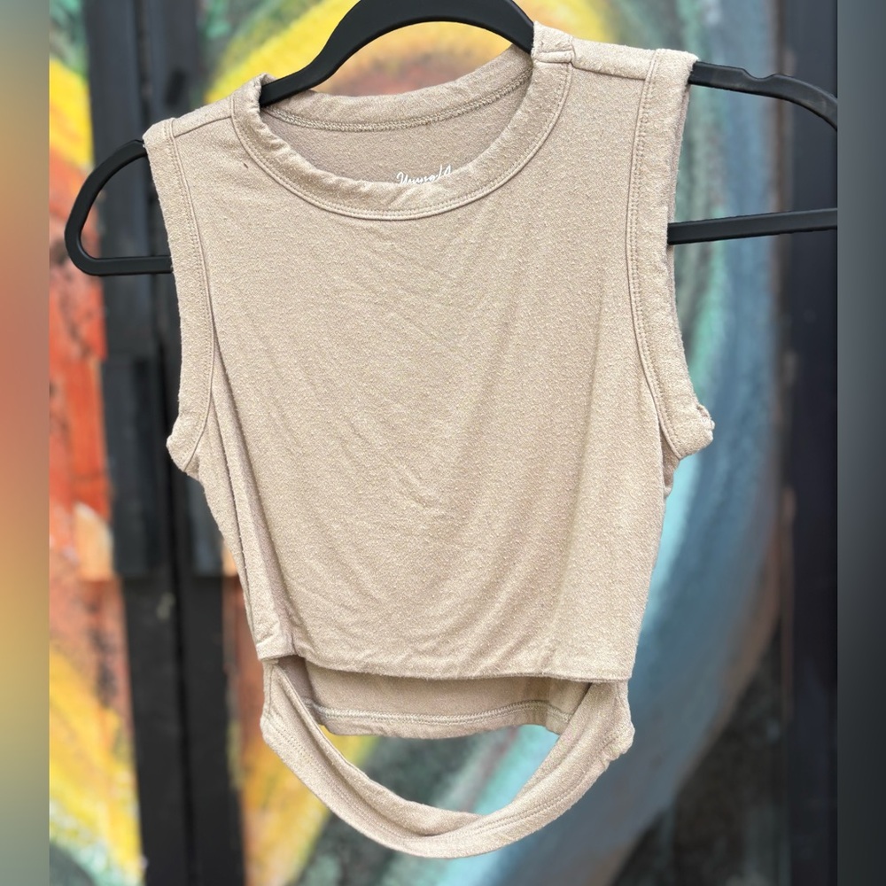 Beige Tank Top